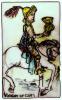 Knight of Cups, Slightlyshopped; coloredpencil on index cards; 2005-2009